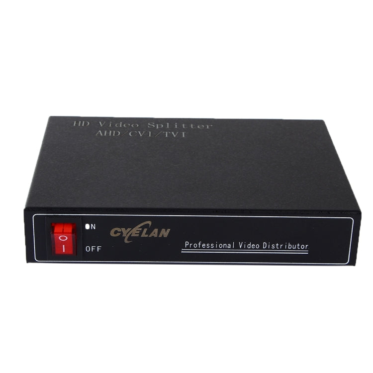 Coaxial AHD / CVI / TVI 1 into 4 Video Signal Splitter - Security by buy2fix | Online Shopping UK | buy2fix