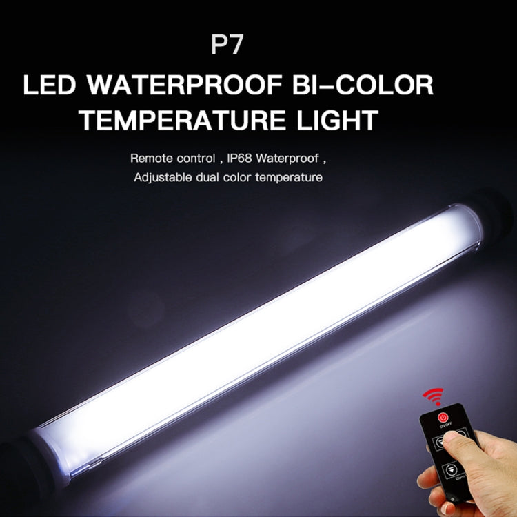 LUXCeO P7 Dual Color Temperature Photo LED Stick Video Light Waterproof Handheld LED Fill Light with Remote Control -  by LUXCeO | Online Shopping UK | buy2fix