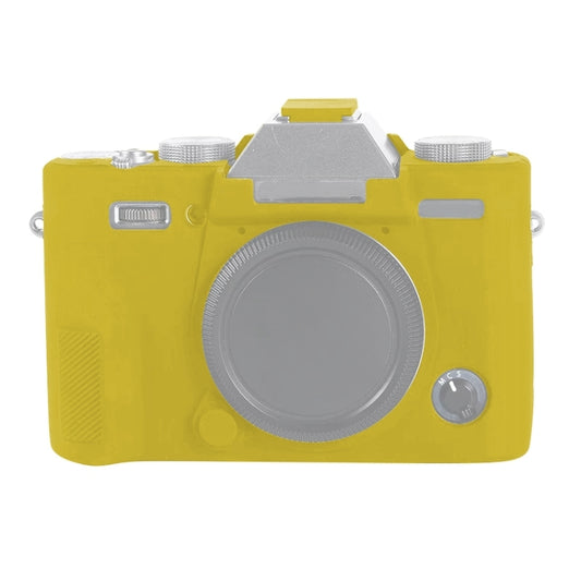 Soft Silicone Protective Case for FUJIFILM X-T30 (Yellow) - Camera Accessories by buy2fix | Online Shopping UK | buy2fix