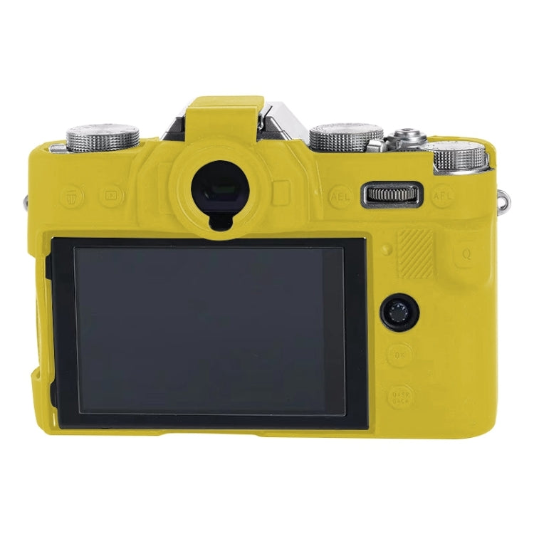 Soft Silicone Protective Case for FUJIFILM X-T30 (Yellow) - Camera Accessories by buy2fix | Online Shopping UK | buy2fix