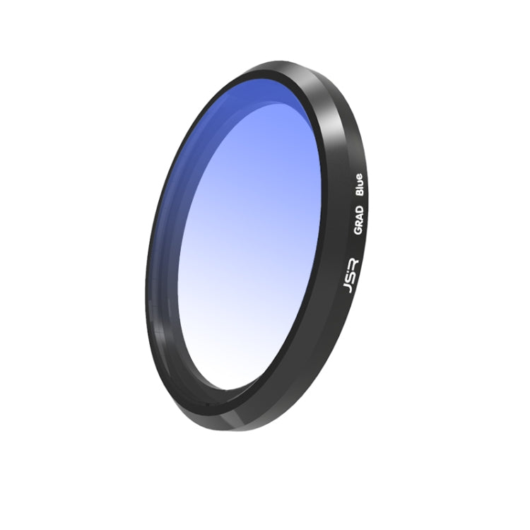 JSR Gradient Colored Lens Filter for Panasonic LUMIX LX10(Gradient Blue) - Camera Accessories by JSR | Online Shopping UK | buy2fix