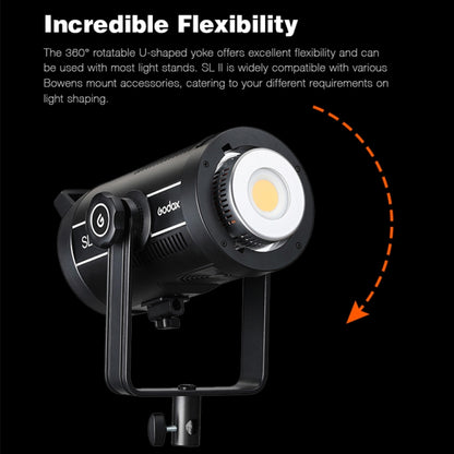 Godox SL150II 150W 5600K Daylight-balanced LED Light Studio Continuous Photo Video Light(AU Plug) - Camera Accessories by Godox | Online Shopping UK | buy2fix