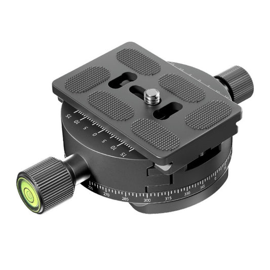BEXIN QJ08-S Panoramic Rotary Quick Release Clamp Base Tripod Mount with Quick Release Plate - Camera Accessories by BEXIN | Online Shopping UK | buy2fix