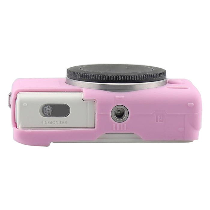 Soft Silicone Protective Case for Canon M100 (Pink) - Camera Accessories by buy2fix | Online Shopping UK | buy2fix