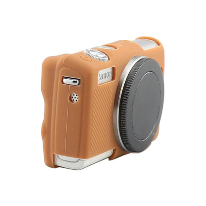 Soft Silicone Protective Case for Canon M100 (Brown) - Camera Accessories by buy2fix | Online Shopping UK | buy2fix