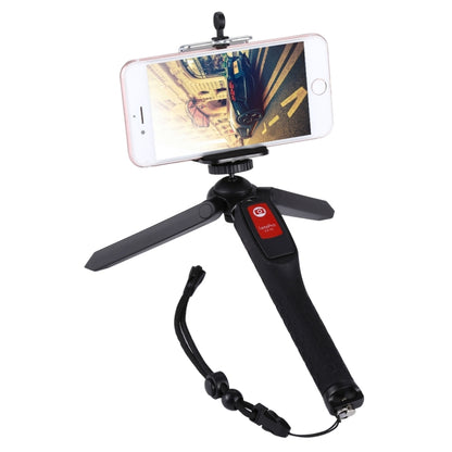 Letspro LY-11 3 in 1 Handheld Tripod Self-portrait Monopod Extendable Selfie Stick with Remote Shutter for Smartphones, Digital Cameras, GoPro Sports Cameras - Camera Accessories by buy2fix | Online Shopping UK | buy2fix