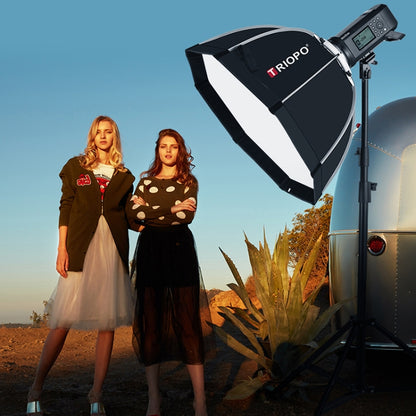 TRIOPO K90 90cm Speedlite Flash Octagon Parabolic Softbox Bowens Mount Diffuser for Speedlite -  by TRIOPO | Online Shopping UK | buy2fix