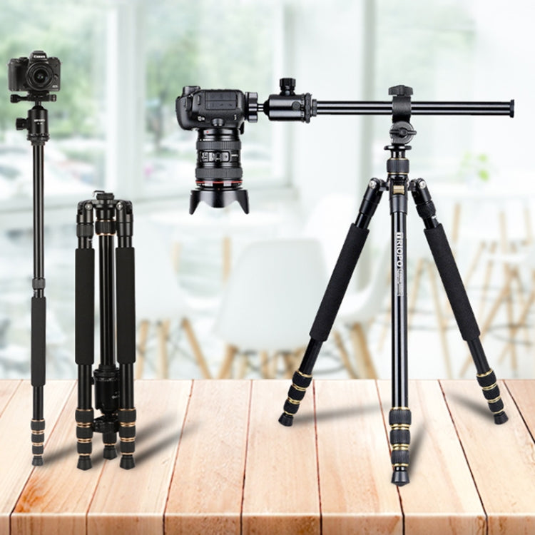 TRIOPO 652 Horizontal Arm Tripod Mount Quick Release Center Column Boom Bracket with Tripod Ball-Head - Tripods by TRIOPO | Online Shopping UK | buy2fix