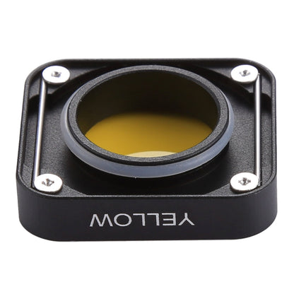 Snap-on Color Lens Filter for GoPro HERO6 /5(Yellow) - DJI & GoPro Accessories by buy2fix | Online Shopping UK | buy2fix