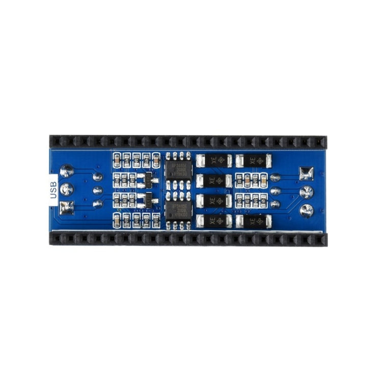 Waveshare 2-Channel RS485 Module for Raspberry Pi Pico, SP3485 Transceiver, UART To RS485 - Modules Expansions Accessories by WAVESHARE | Online Shopping UK | buy2fix