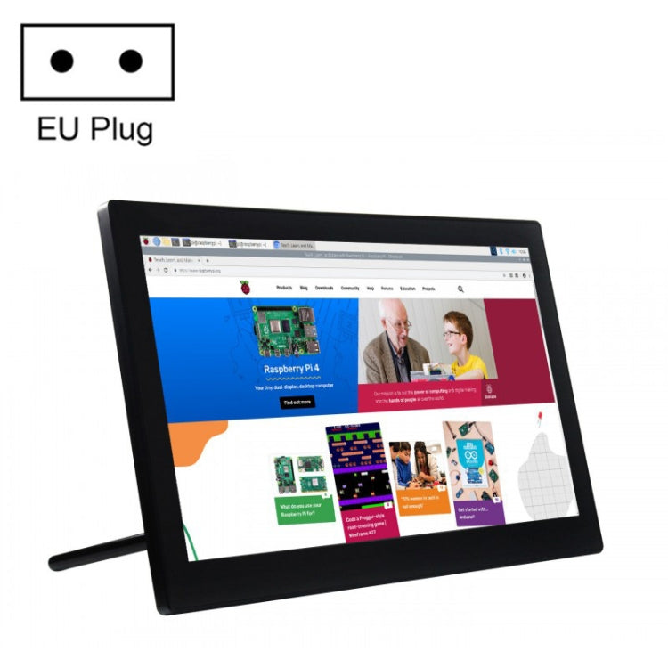 Waveshare 13.3 inch Mini-Computer Powered by Raspberry Pi 3A+, HD Touch Screen(EU Plug) - Modules Expansions Accessories by WAVESHARE | Online Shopping UK | buy2fix