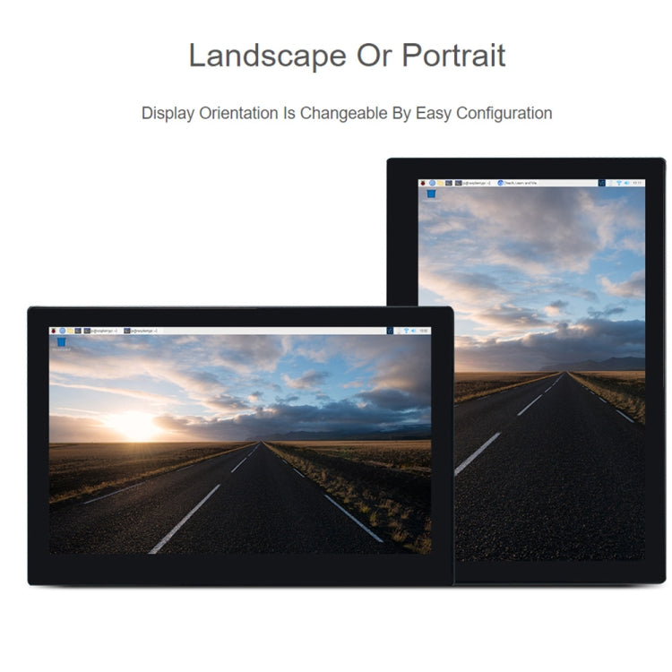 Waveshare 13.3 inch Mini-Computer Powered by Raspberry Pi 3A+, HD Touch Screen(EU Plug) - Modules Expansions Accessories by WAVESHARE | Online Shopping UK | buy2fix
