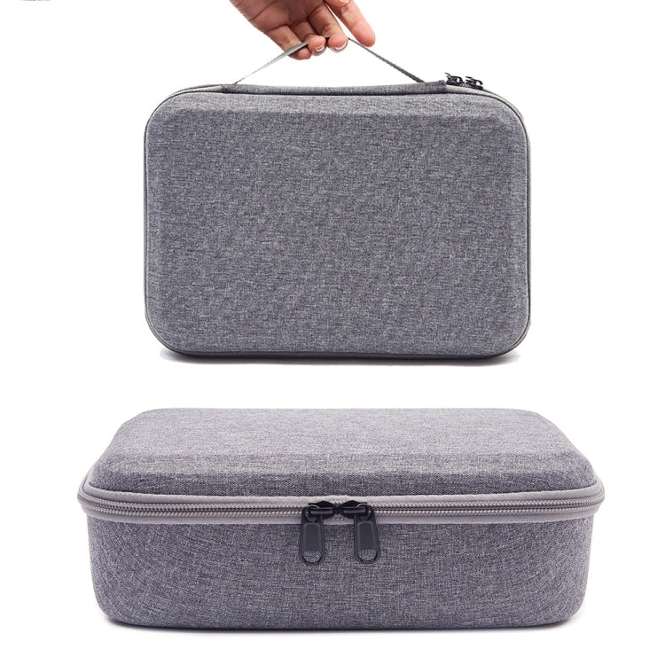 For DJI Mini 2 SE Grey Shockproof Carrying Hard Case Storage Bag, Size: 21.5 x 29.5 x 10cm (Black) - DJI & GoPro Accessories by buy2fix | Online Shopping UK | buy2fix