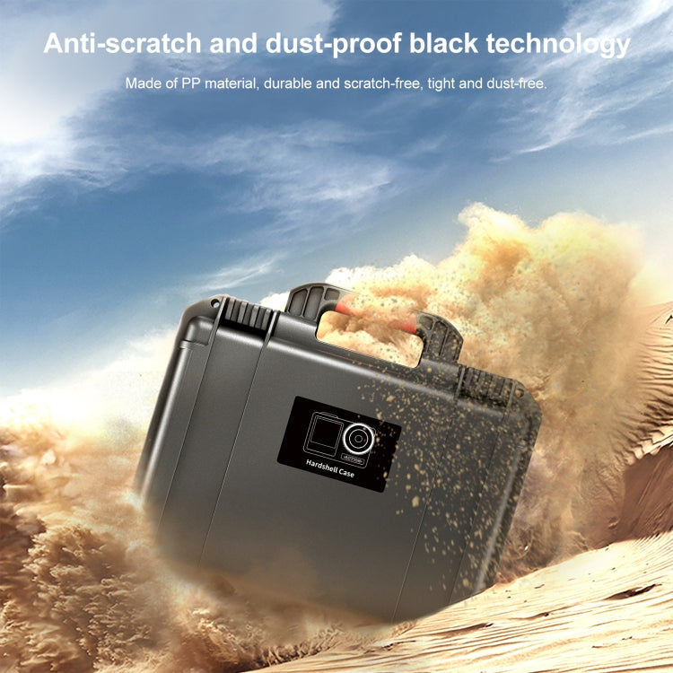 For DJI Action 4 / 3 STARTRC Waterproof PP Full Kit Suitcase Storage Box (Black) - Backpacks & Bags by STARTRC | Online Shopping UK | buy2fix