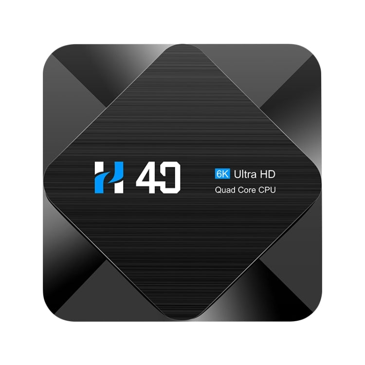 H40 4K Ultra HD Smart TV BOX Android 10.0 Media Player with Remote Control, Quad-core, RAM: 4GB, ROM: 64GB(AU Plug) - Amlogic S905 by buy2fix | Online Shopping UK | buy2fix