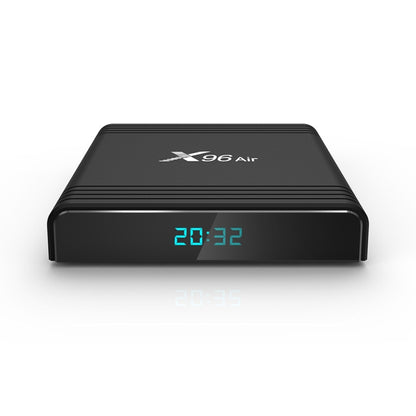 X96 Air 8K Smart TV BOX Android 9.0 Media Player with Remote Control, Quad-core Amlogic S905X3, RAM: 4GB, ROM: 64GB, Dual Band WiFi, Bluetooth, US Plug - Consumer Electronics by buy2fix | Online Shopping UK | buy2fix