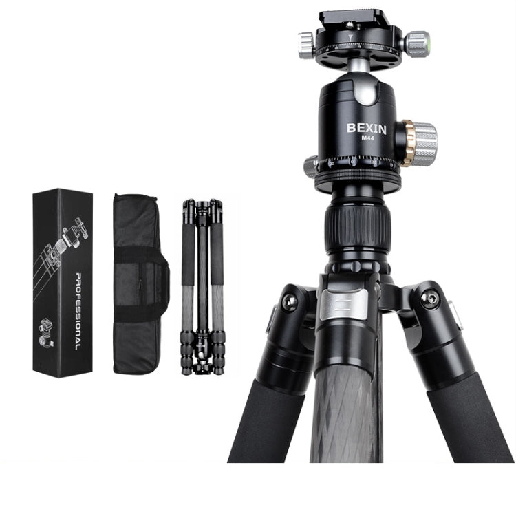 BEXIN W324C M44 Carbon Fiber Tripod Stable Shooting Camera for Video Point Dslr Camera - Tripods by BEXIN | Online Shopping UK | buy2fix