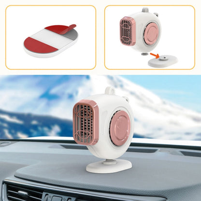 Portable Car Dashboard Electric Heater Winter Defroster, Voltage:24V(White) -  by buy2fix | Online Shopping UK | buy2fix