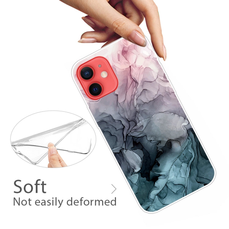 For iPhone 11 Marble Pattern Shockproof  TPU Protective Case (Abstract Light Pink) - iPhone 11 Cases by buy2fix | Online Shopping UK | buy2fix
