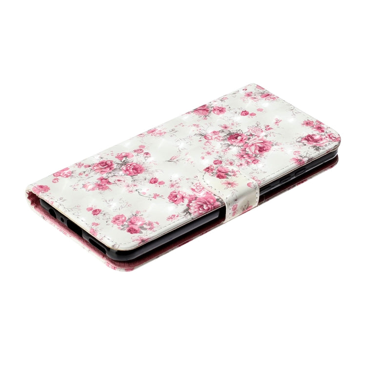 For Samsung Galaxy A32 5G 3D Pattern Horizontal Flip PU Leather Case with Holder & Card Slots & Wallet(Rose Flower) - Galaxy Phone Cases by imak | Online Shopping UK | buy2fix