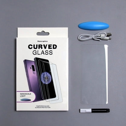 For OPPO Find X3 9H 3D Full Screen Curved UV Protective Film - OPPO Tempered Glass by PINWUYO | Online Shopping UK | buy2fix