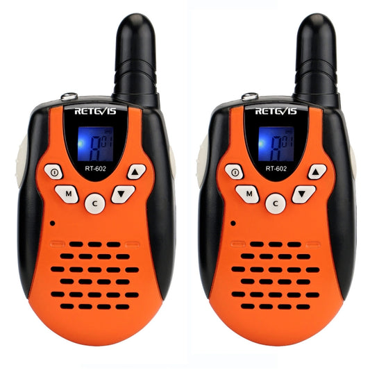 1 Pair RETEVIS RT602 0.5W US Frequency 462.550-467.7125MHz 22CHS Handheld Children Walkie Talkie, US Plug - Consumer Electronics by RETEVIS | Online Shopping UK | buy2fix