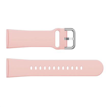For Fitbit Versa 3 Silicone Watch Band(Pink) - Watch Bands by buy2fix | Online Shopping UK | buy2fix
