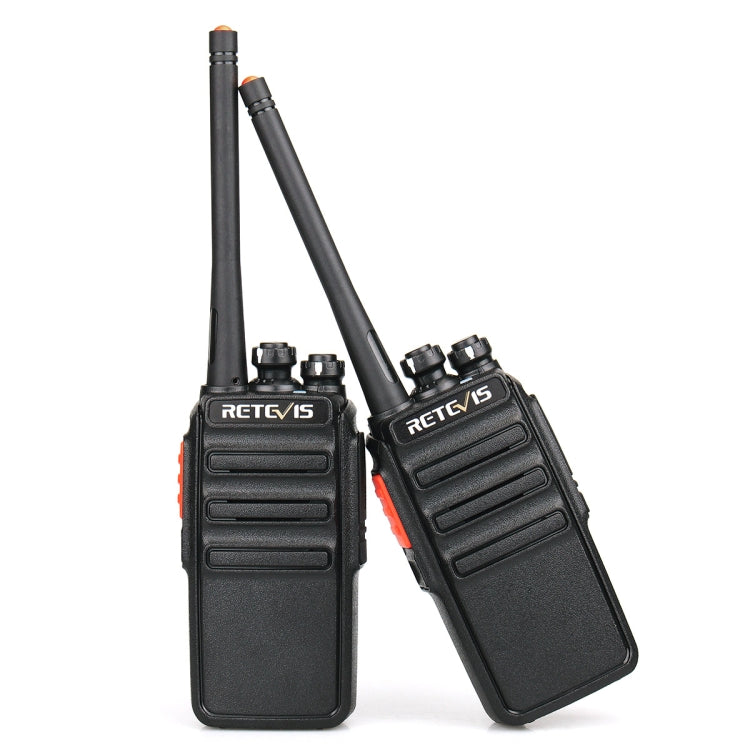 1 Pair RETEVIS H777S US Frequency 462.5500-462.7250MHz 16CHS FRS License-Free Two Way Radio Handheld Walkie Talkie, US Plug(Black) - Handheld Walkie Talkie by RETEVIS | Online Shopping UK | buy2fix