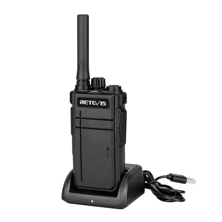 RETEVIS RB637 EU Frequency PMR446 16CHS License-free Two Way Radio Handheld Bluetooth Walkie Talkie(Black) - Handheld Walkie Talkie by RETEVIS | Online Shopping UK | buy2fix