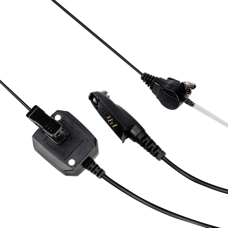 RETEVIS EA110M IP66 Waterproof  6 Pin Stylus PTT Air Guide Earphone Microphone with GP328plus Connector - Microphones & Headsets by RETEVIS | Online Shopping UK | buy2fix