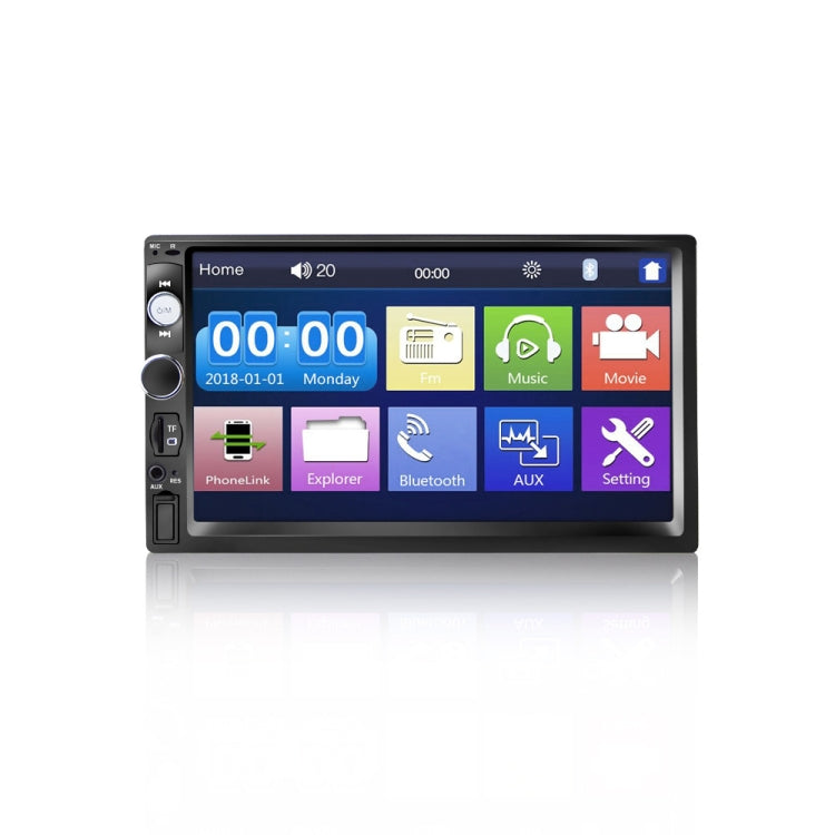 Q3188 7 inch Car Touch Screen MP5 Player Support FM / TF / Mirror Link - In Car by buy2fix | Online Shopping UK | buy2fix