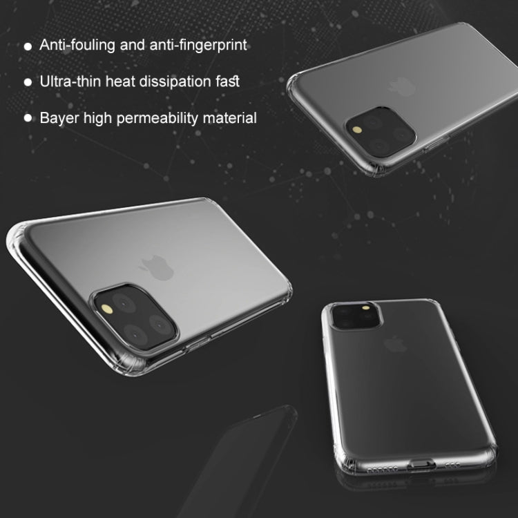 For iPhone 12 mini WK Shockproof Ultra-thin TPU Protective Case (Transparent Black) - iPhone 12 mini Cases by WK | Online Shopping UK | buy2fix