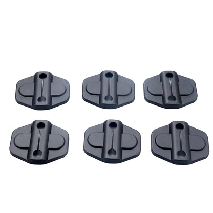 A5565 6 PCS Car Door Lock Cover for Jeep Wrangler JL JLU 2018-2019 - In Car by buy2fix | Online Shopping UK | buy2fix