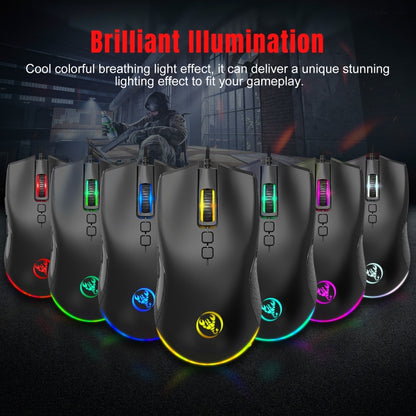 HXSJ P8+V100+A883 Keyboard Mouse Converter + One-handed Keyboard + Programming Gaming Mouse Set - Wired Mice by HXSJ | Online Shopping UK | buy2fix