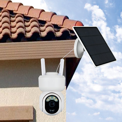 T24 1080P IP65 Waterproof Solar Smart PTZ Camera, Support Full-color Night Vision & Two-way Voice Intercom & AI Humanoid Detection Alarm, 4G European Version - Security by buy2fix | Online Shopping UK | buy2fix