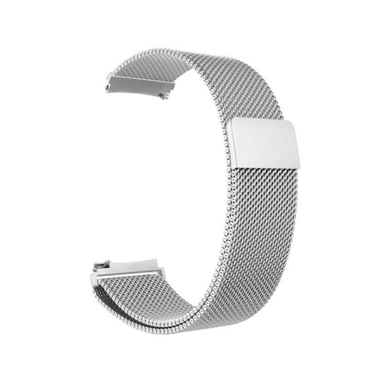 For Samsung Galaxy Watch4 40mm Milanese Watch Band(Silver) - Smart Wear by buy2fix | Online Shopping UK | buy2fix