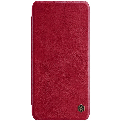 For Huawei P50 NILLKIN QIN Series Crazy Horse Texture Horizontal Flip Leather Case with Card Slot(Red) - Huawei Cases by NILLKIN | Online Shopping UK | buy2fix