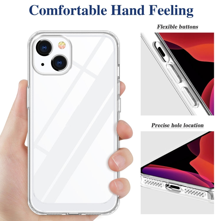 For iPhone 13 Crystal Clear Shockproof PC + TPU Protective Case(Transparent) - iPhone 13 Cases by buy2fix | Online Shopping UK | buy2fix