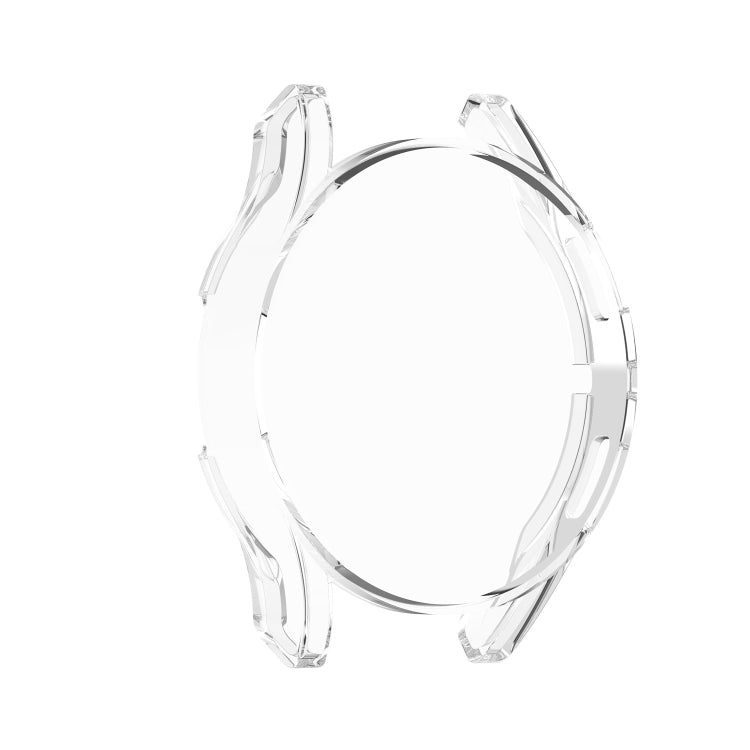 For Samung Galaxy Watch4 40mm Full Coverage TPU Electroplating Protective Case Cover(Transparent White) - Smart Wear by buy2fix | Online Shopping UK | buy2fix
