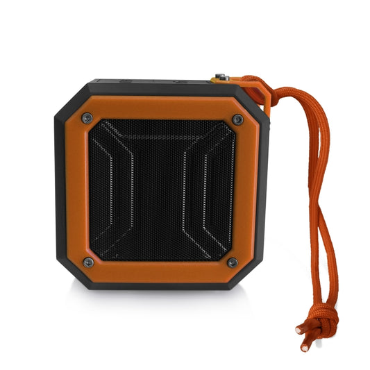 New Rixing NR-103 Mini TWS Bluetooth Speaker with Lanyard(Orange) - Mini Speaker by New Rixing | Online Shopping UK | buy2fix