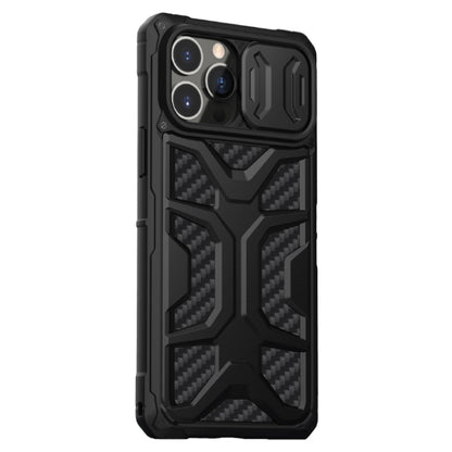 For iPhone 13 Pro Max NILLKIN Sliding Camera Cover Design Shockproof TPU + PC Protective Case (Black) - iPhone 13 Pro Max Cases by NILLKIN | Online Shopping UK | buy2fix