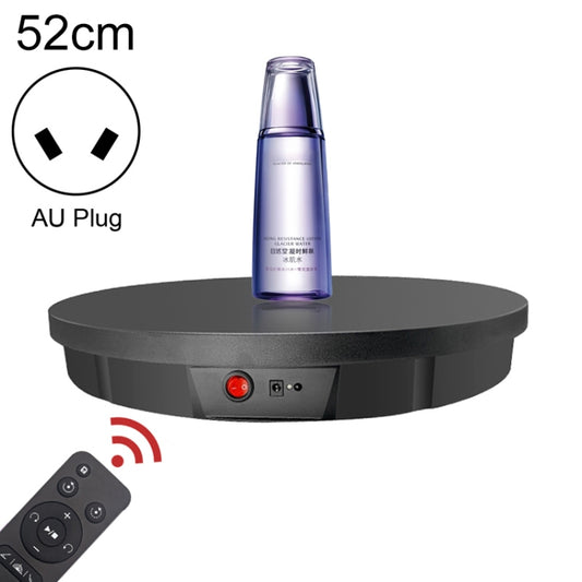 52cm Remote Control Electric Rotating Turntable Display Stand Video Shooting Props Turntable, Plug-in Power, Power Plug:AU Plug(Black) - Camera Accessories by buy2fix | Online Shopping UK | buy2fix