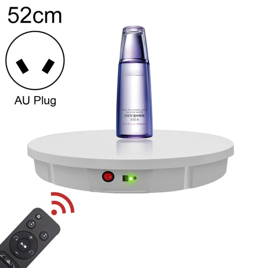 52cm Remote Control Electric Rotating Turntable Display Stand Video Shooting Props Turntable, Charging Power, Power Plug:AU Plug(White) - Camera Accessories by buy2fix | Online Shopping UK | buy2fix