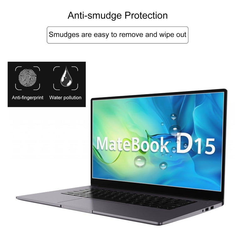 Laptop Screen HD Tempered Glass Protective Film For Huawei MateBook D 15 2020 15.6 inch - Computer & Networking by buy2fix | Online Shopping UK | buy2fix