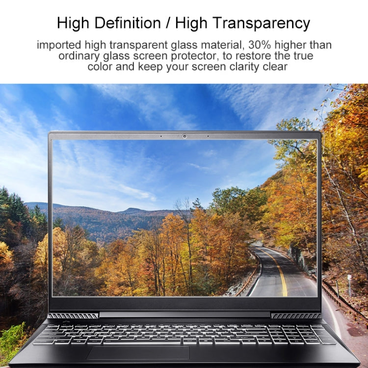 For Thunderobot 911MT 15.6 inch Laptop Screen HD Tempered Glass Protective Film - Computer & Networking by buy2fix | Online Shopping UK | buy2fix