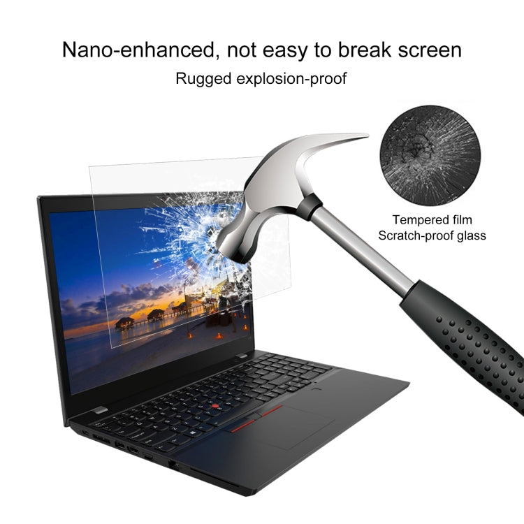 Laptop Screen HD Tempered Glass Protective Film For Alienware M15 R5 15.6 inch - Computer & Networking by buy2fix | Online Shopping UK | buy2fix