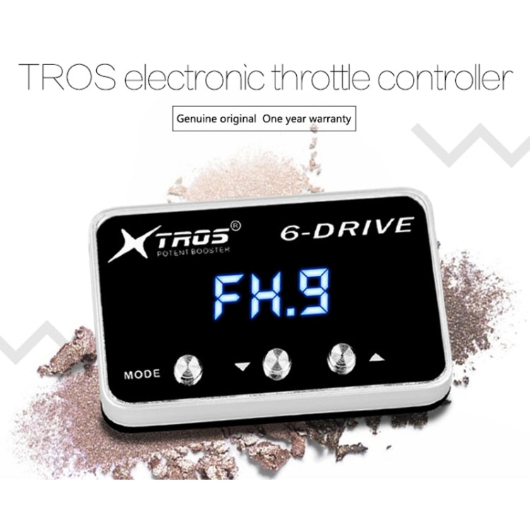 For Perodua Bezza TROS TS-6Drive Potent Booster Electronic Throttle Controller - In Car by TROS | Online Shopping UK | buy2fix
