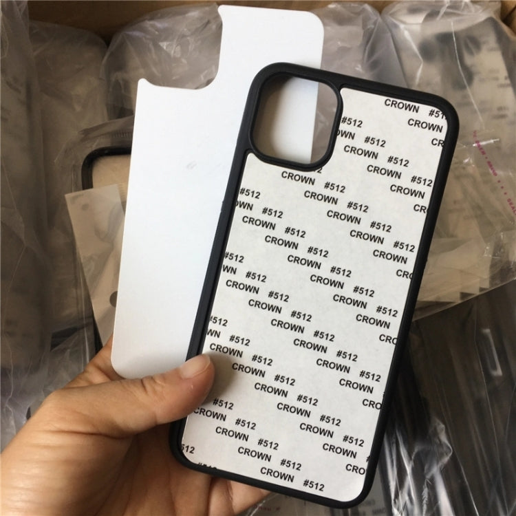 For iPhone 12 / 12 Pro 10 PCS 2D Blank Sublimation Phone Case(White) - iPhone 12 / 12 Pro Cases by buy2fix | Online Shopping UK | buy2fix