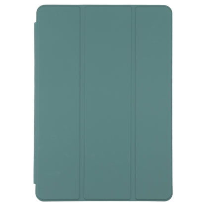 For Xiaomi Mi Pad 5 Pen Slot Transparent Back Cover Leather Tablet Case(Green) - Xiaomi Accessories by buy2fix | Online Shopping UK | buy2fix