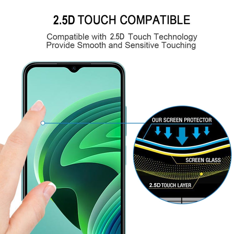 Full Glue Cover Screen Protector Tempered Glass Film For Xiaomi Poco M5 / Poco M4 5G / Redmi Note 11E / Redmi 10 5G / Redmi 10 Prime+ 5G / Redmi 11 Prime / Redmi Note 11R / Redmi 11 Prime 5G - Poco M5 Tempered Glass by buy2fix | Online Shopping UK | buy2fix